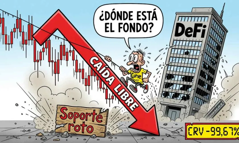 CRV cae a mínimos históricos: pierde 99,67% desde su máximo de 2020