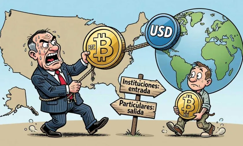 Flujos de bitcoin hacia Estados Unidos superan a las salidas, indica Chainalysis