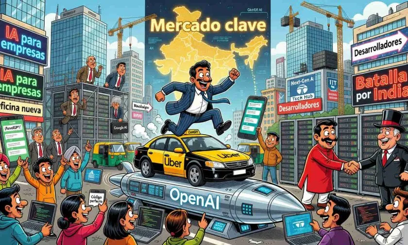 OpenAI ficha al exjefe de Uber India para acelerar su ofensiva en su mayor mercado fuera de EE. UU.