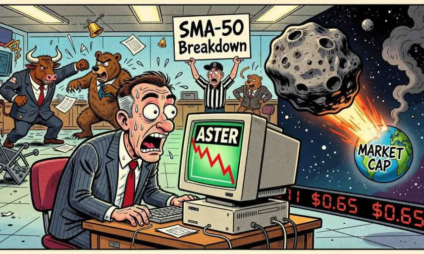 Aster sube 1,34% pero muestra señales de debilidad técnica