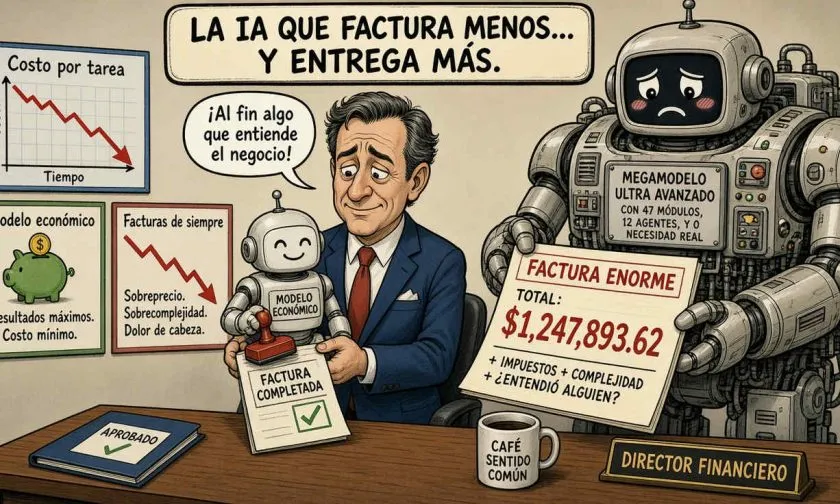 Empresas de EE.UU. optan por IA más asequible a medida que precios caen