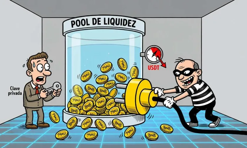 Filtración de clave privada provoca pérdidas de USD $12,5 millones en 79thVault