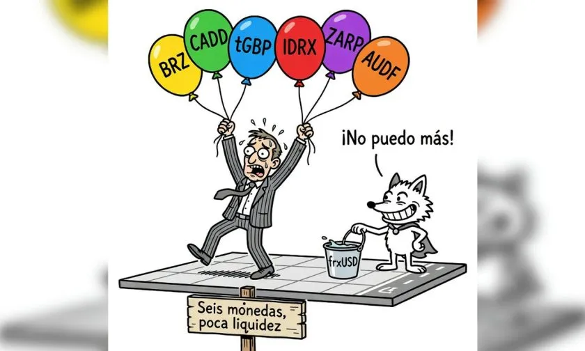 Seis pools de frxUSD en Aerodrome arrancan con USD $241.000 de liquidez