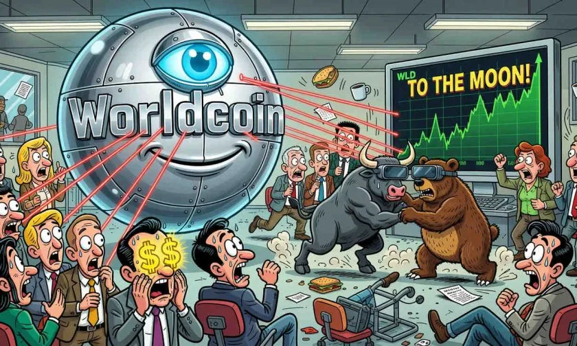 Worldcoin (WLD) se dispara un 34% el 4 de junio tras duplicar su valor en 30 días