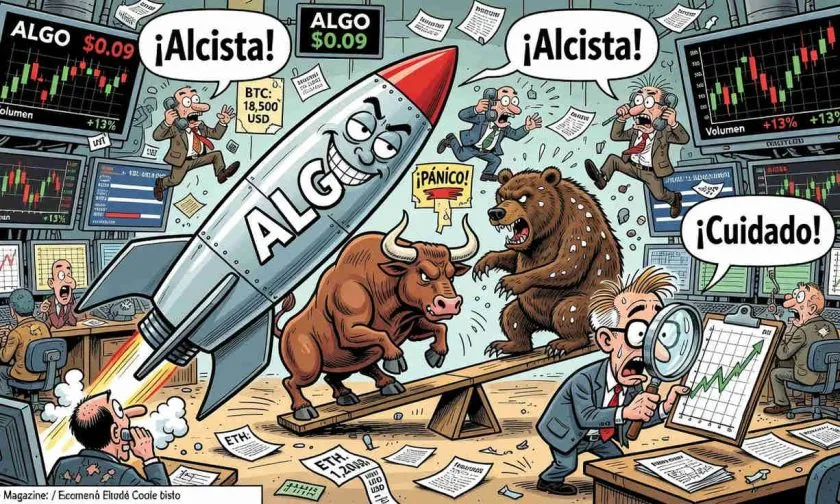 Algorand muestra un repunte del 13,9% en una semana, indica cambio de tendencia