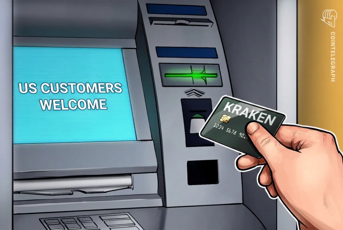 Krak lança cartão de débito nos EUA com cashback em criptomoedas e dólares