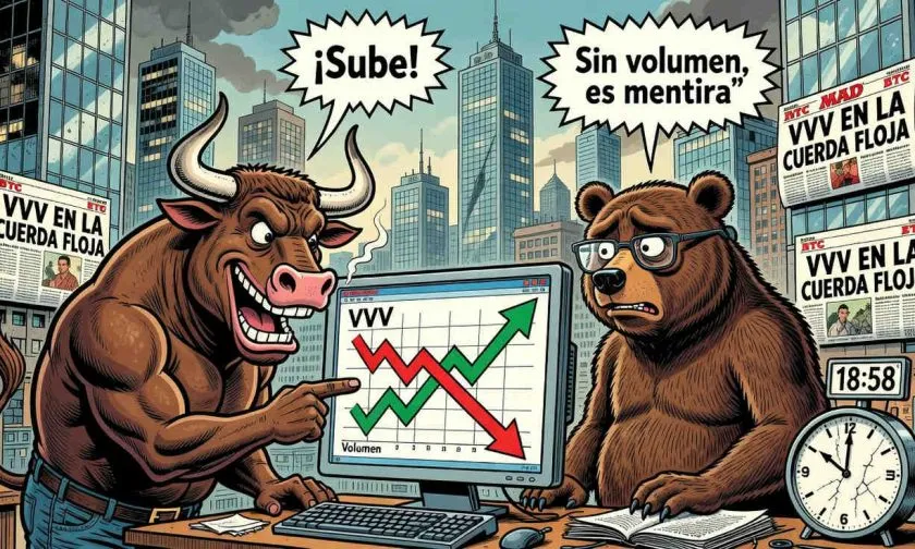 Venice Token (VVV) sube 1,38% pero enfrenta caída del 55% en volumen de negociación