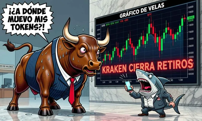 NEXO muestra fortaleza con un aumento del 2,61% mientras Kraken elimina 21 tokens