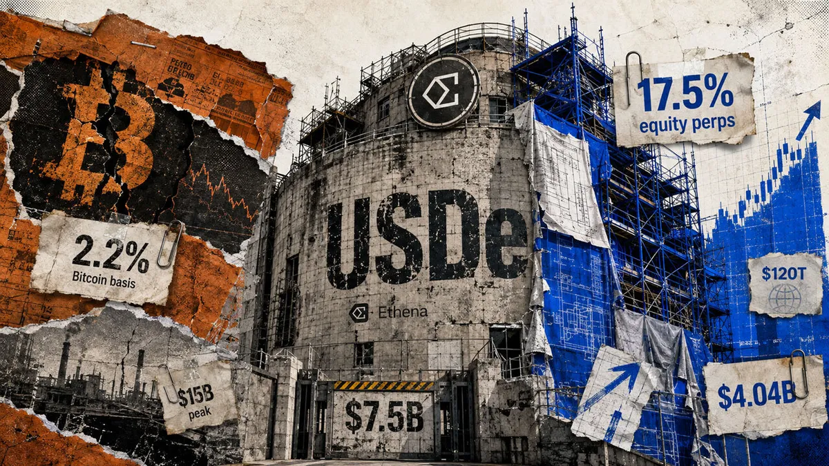 Ethena is targeting the $120 trillion Wall Street stock market to hunt yields 5x higher than Bitcoin