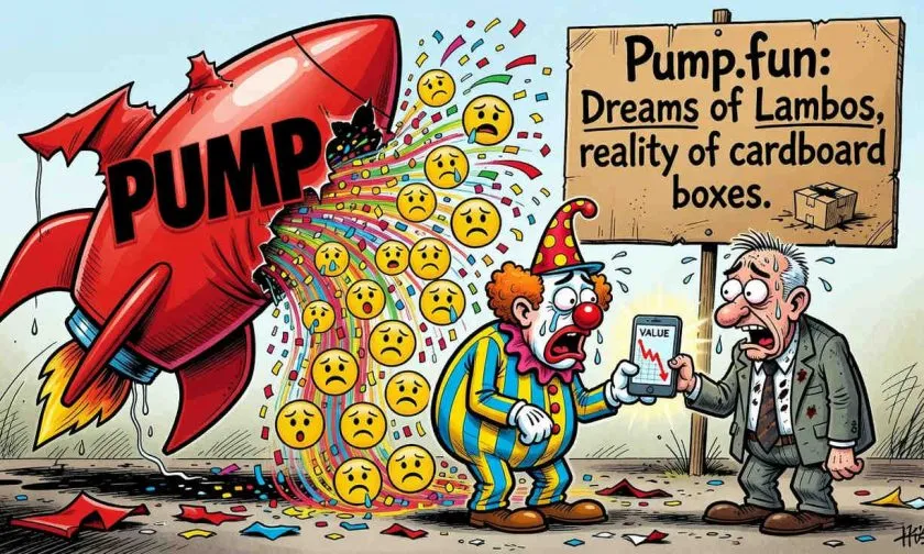 PUMP se desploma un 81% en un año: ¿es el fin de los memes?