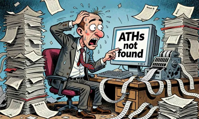 Análisis suspendido: los datos de ATHs no responden