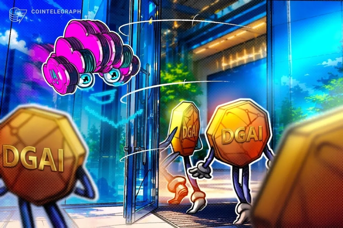 Token DGrid AI sobe 93% no primeiro dia com lançamento de rede de IA