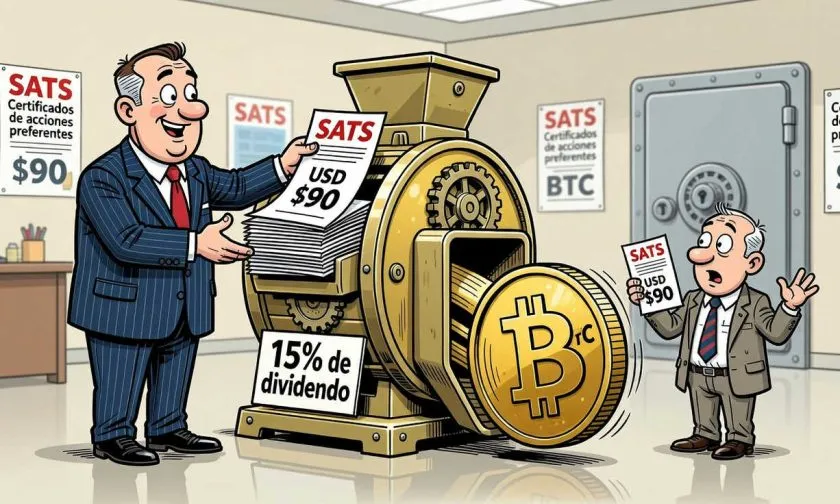 Strive busca captar USD $630 millones con acciones SATS para sumar bitcoin