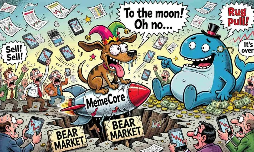 El colapso fugaz de MemeCore ($M): ¿rebote técnico o trampa alcista?
