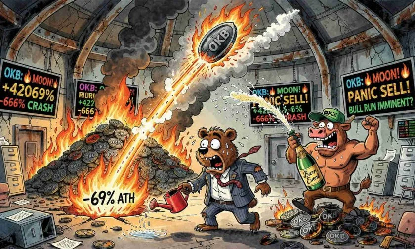 OKB se dispara un 5.31% tras quema de tokens: ¿inicio de un nuevo ciclo o trampa alcista?