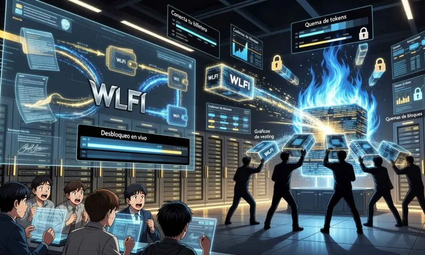 WLFI activa su portal de desbloqueo en paralelo con la quema de 100 millones de tokens