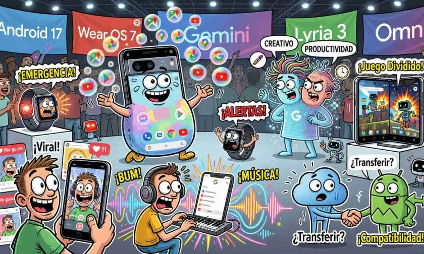 Android 17 debuta con multitarea renovada y más IA de Gemini en Pixel