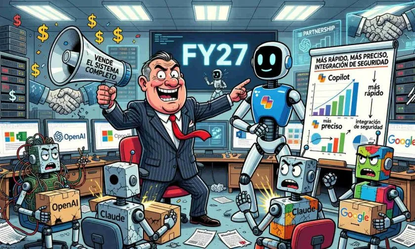 Microsoft prepara a sus vendedores para cuestionar a OpenAI y Anthropic