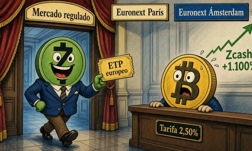 21Shares lanza ETP de Zcash en Europa tras debut de ETF en EE.UU.