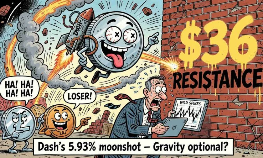 Dash salta 5,9% y desafía la tendencia bajista: ¿nuevo suelo o rebote efímero?