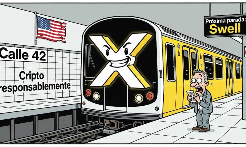 La campaña de XRP en el metro de Nueva York anticipa la llegada de la cumbre Swell