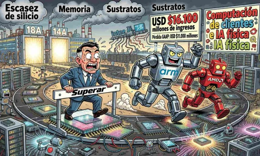 Intel admite que debe superar a Arm y AMD mientras apuesta por la IA física