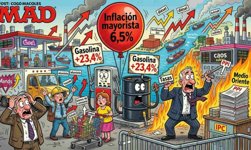 Inflación mayorista en EE. UU. salta a 6,5% en mayo y reaviva temor a más tasas de la Fed