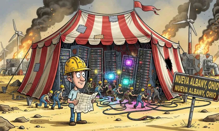 Meta copia estrategia de Tesla y construye centros de datos en carpas para acelerar desarrollo de la IA