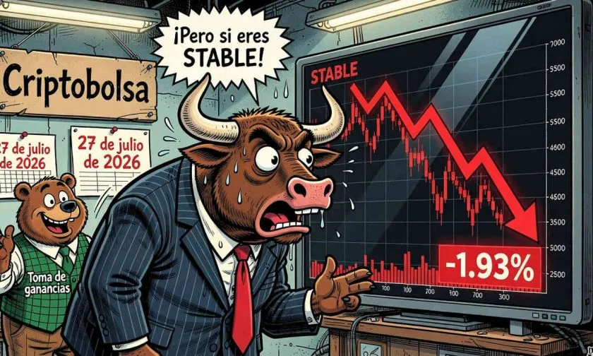 Stable (STABLE) se tambalea tras perder un 1.93%: ¿Corrección saludable o agotamiento del rally? – 27 de julio de 2026