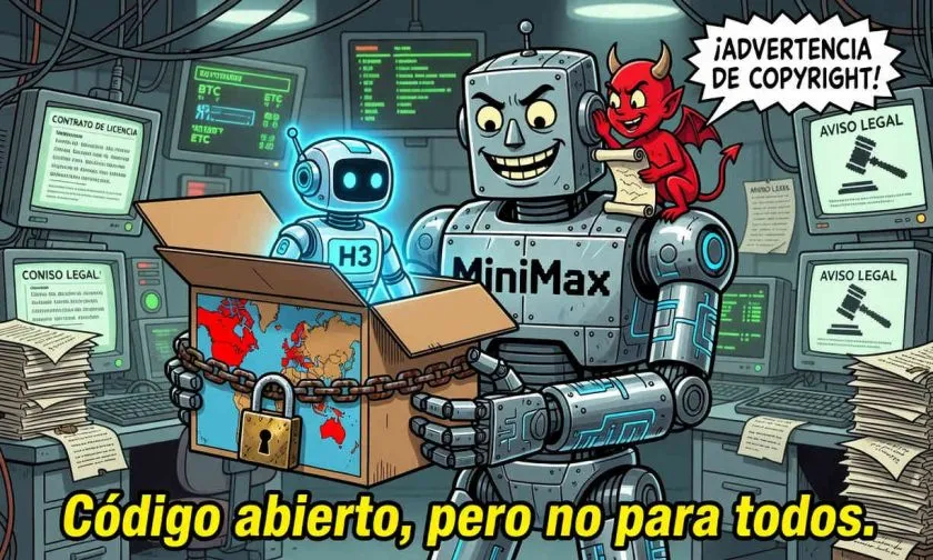 MiniMax lanza modelo de video H3 como código abierto pero limita acceso en EE. UU. y Europa