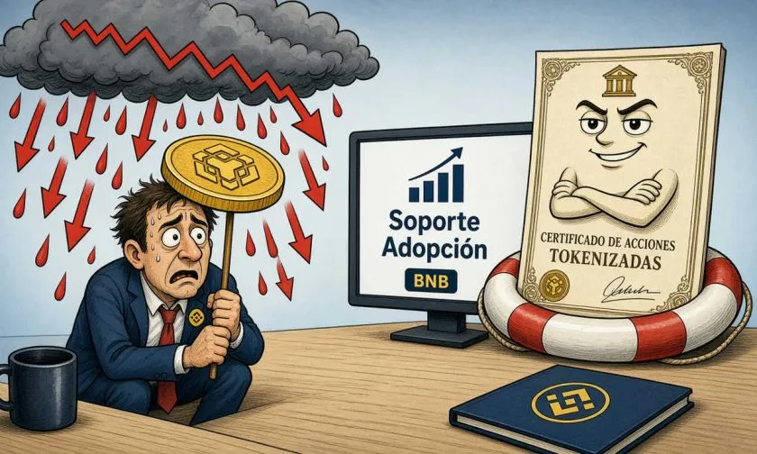 BNB retrocede y pone a prueba soportes clave el 2 de octubre de 2026