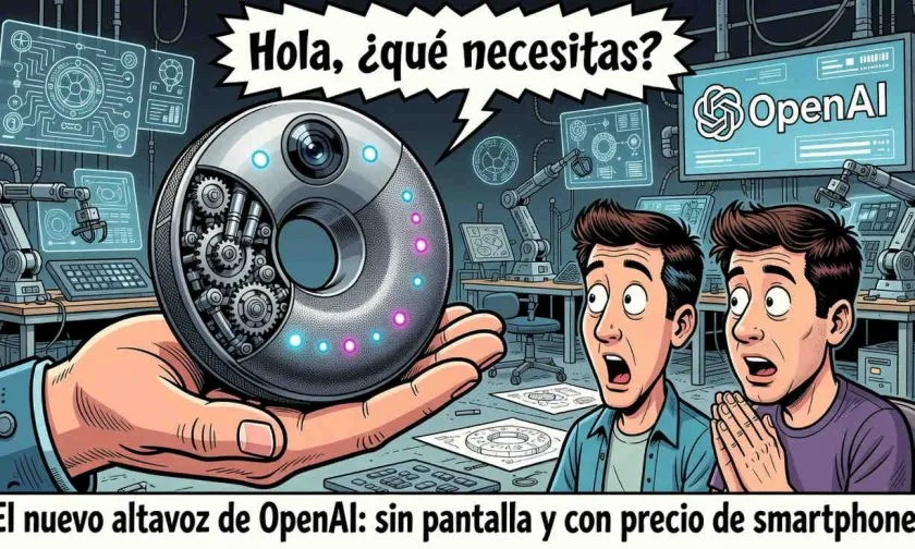 OpenAI y Jony Ive preparan un altavoz inteligente con forma de rosquilla