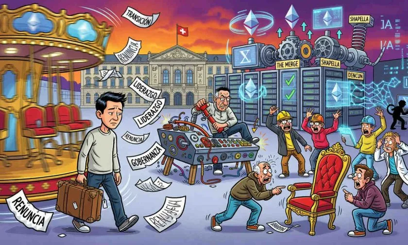 Co-CEO de la Fundación Ethereum renuncia a meses de la salida de líder anterior