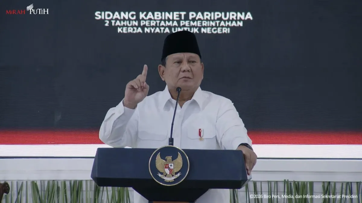 Kabinet Merah Putih disorot Presiden Prabowo Subianto dalam dua tahun pemerintahan