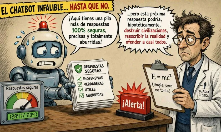Fórmula matemática mide la estabilidad de los chatbots antes de fallar