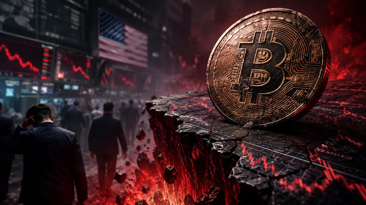 America’s Bitcoin buying turns negative as BTC drifts closer to the $57,300 liquidation trap