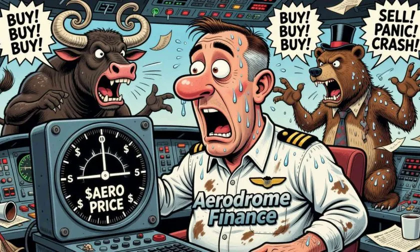 $AERO cae más de 3% el 14 de julio de 2026 mientras los alcistas pierden el soporte de $0,50