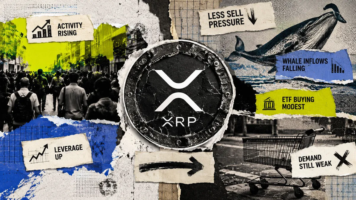 XRP struggles to rise above $1 despite record user activity and whale selling collapse