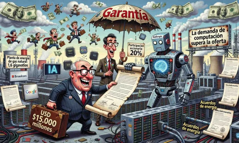Bancos negocian un préstamo de USD $15.000 millones para un centro de datos de Anthropic en Texas