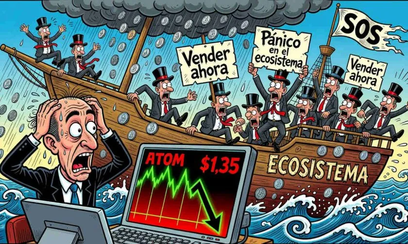 ATOM se hunde un 96,96% desde su máximo histórico, analizan señales de compra