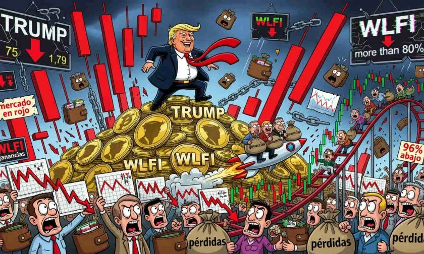 Compradores del token TRUMP se sientan en pérdidas por USD $3.810 millones