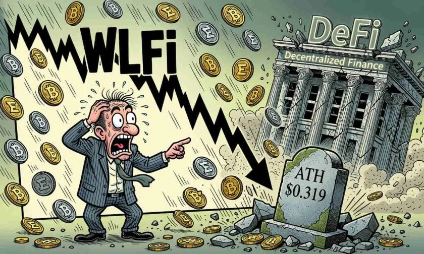 WLFI se desploma un 3.2% el 3 de julio: ¿seguirá cayendo?