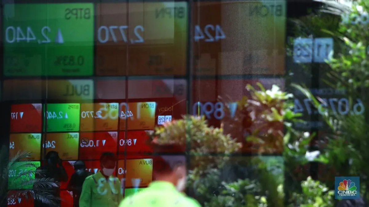 Begini Pergerakan Asing Saat IHSG Ambruk 2% Lebih di Sesi 1