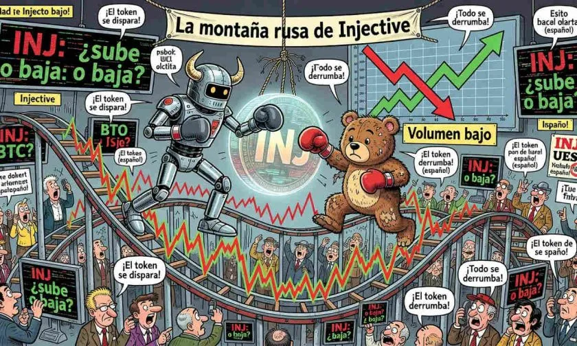 Injective Protocol (INJ) sube 0.56% en medio de volumen reducido