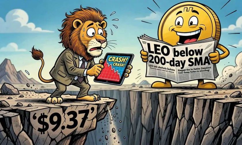 LEO rompe la barrera de los USD $9,40 y pone en jaque el soporte de 200 días