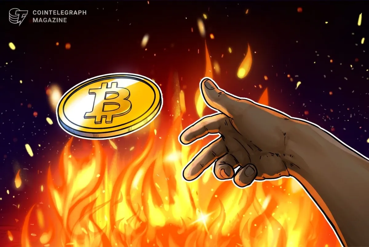 Mystery persists as Bitcoin OG burns $1M in BTC with no clear reason
