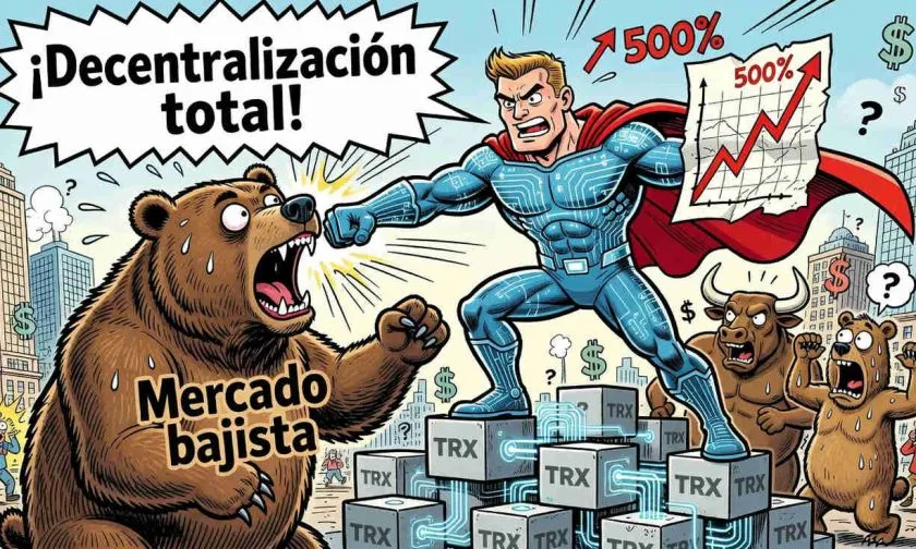 TRX desafía el mercado con un alza semanal del 3% y se aferra al soporte del SMA-200