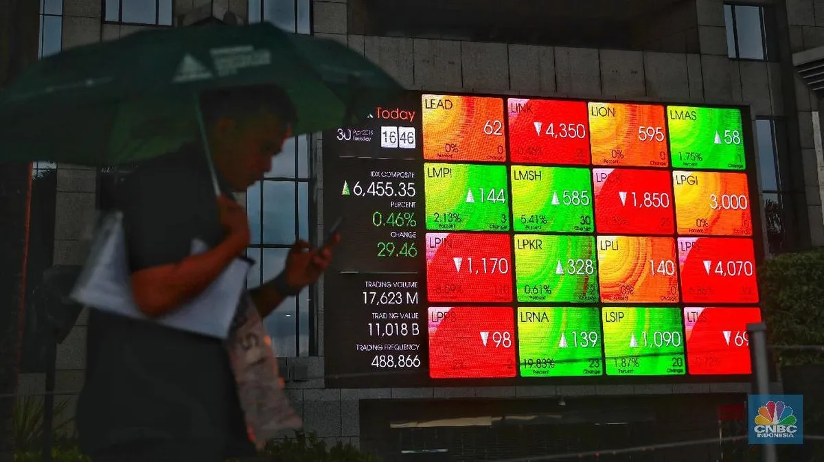 IHSG turun 1,11% di sesi I, dipengaruhi oleh Bayan Resources (BYAN)