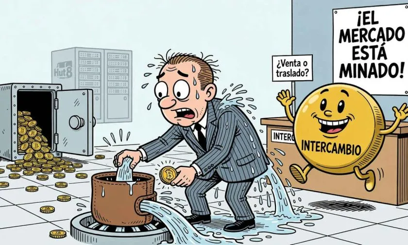 Hut 8 transfiere 1.966,64 BTC por USD $161 millones entre exchanges