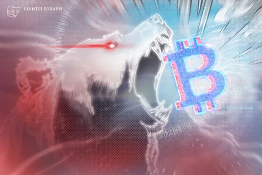 Bitcoin risks slump after hitting ‘major bear market resistance’: CryptoQuant